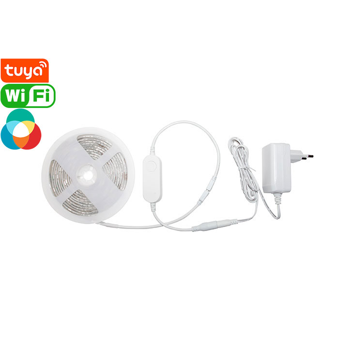 IP65 Tuya Smart Wi-Fi RGBCW LED Light Strip